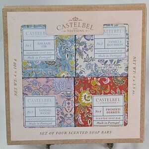 Castelbel Editions Set of 4 Scented Soap Bars (Made in Portugal) – Gift Box NIB